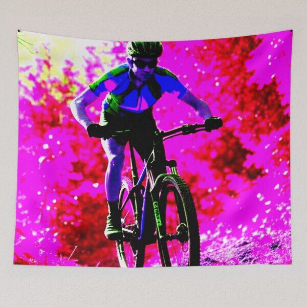 Item preview, Pink MTB Shredder – Full Send Mode designed and sold by GrizzlyCollective.