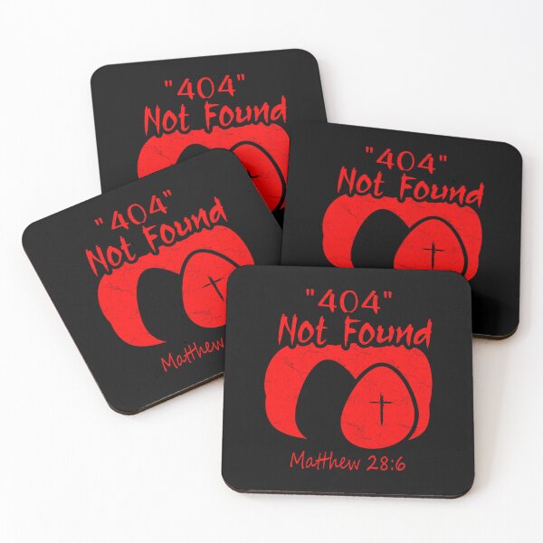 Item preview, Http 404 Not Found – He Is Risen empty tomb bible verse (Matthew 28:6)  Easter Design | red designed and sold by ZechJohnRB.