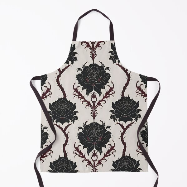 Item preview, Victorian Gothic Flower Garden Damask Pattern designed and sold by UniversalFlair.