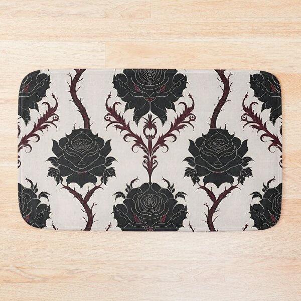 Item preview, Victorian Gothic Flower Garden Damask Pattern designed and sold by UniversalFlair.