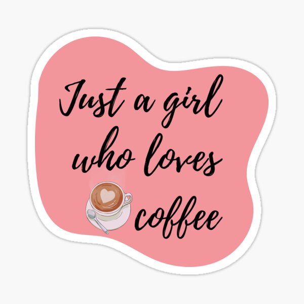 Artikel-Vorschau von Nur ein Mädchen, das Kaffee liebt, designt und verkauft von NT Designs.
