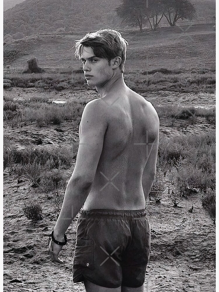 "nicholas galitzine Shirtless" Poster for Sale by sarzerdesigns | Redbubble