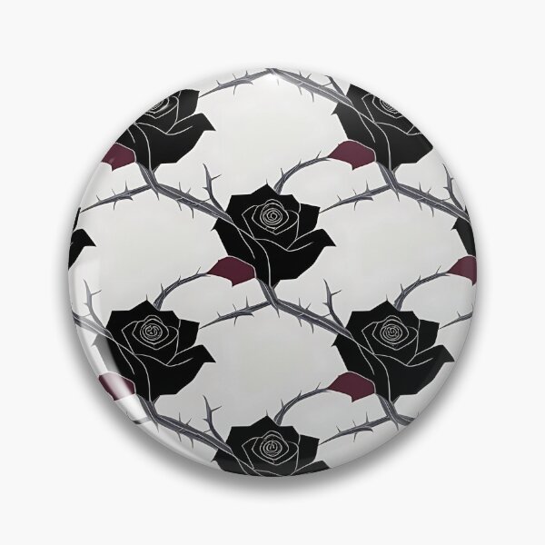 Item preview, Black Rose Thorn Lattice Flower Garden designed and sold by UniversalFlair.