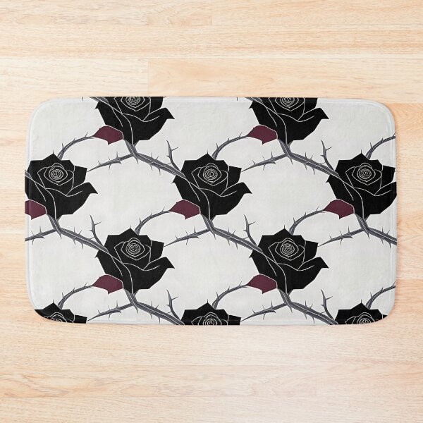 Item preview, Black Rose Thorn Lattice Flower Garden designed and sold by UniversalFlair.