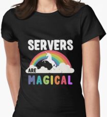 Servers Are Magical Women's Fitted T-Shirt