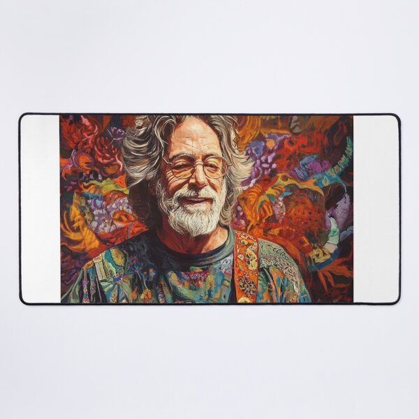 Item preview, Psychedelic Jerry Garcia Art – Grateful Dead Inspired Design designed and sold by PixelMuse2024.