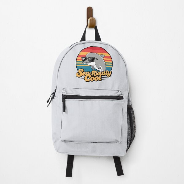 Item preview, Sea-riously Cool – Funny Dolphin Pun Design designed and sold by Jollys-ArtShop.
