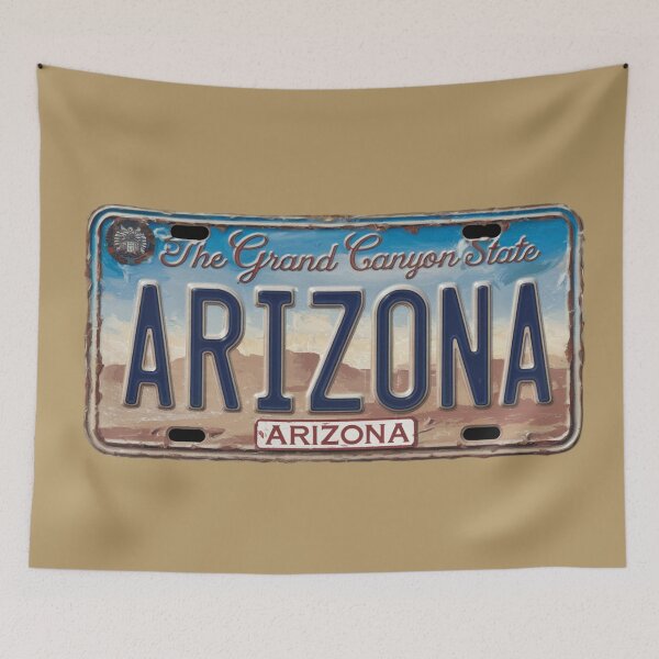 Item preview, Arizona License Plate designed and sold by The Souvenir Dept..