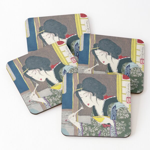 Item preview, Tsukioka Yoshitoshi - "Shinryū 24 Hours / 8 AM" designed and sold by store-wasabi.