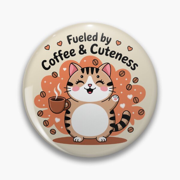 Item preview, Fueled by Coffee & Cuteness designed and sold by SignumShop.