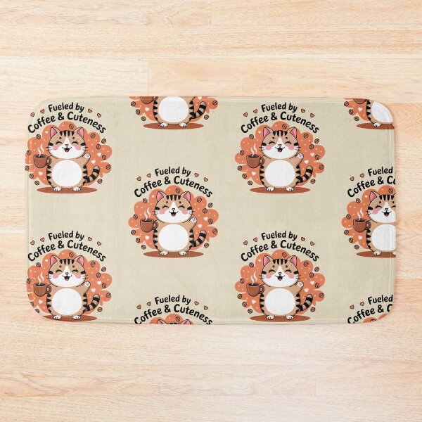 Item preview, Fueled by Coffee & Cuteness designed and sold by SignumShop.