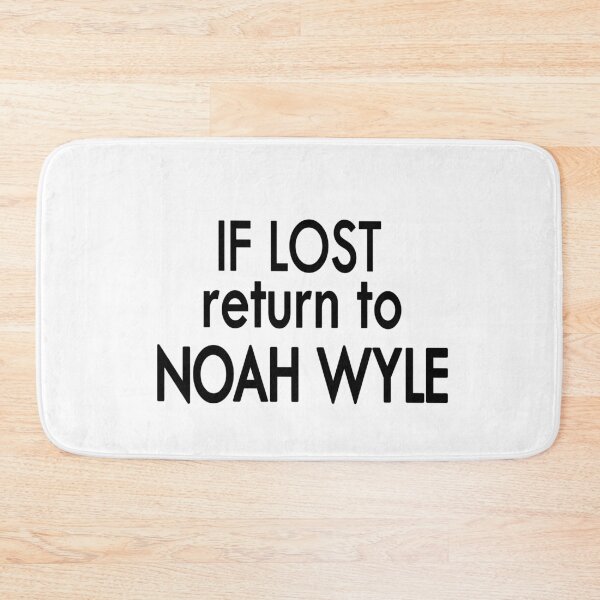 Item preview, if lost return to Noah Wyle designed and sold by Sasya.