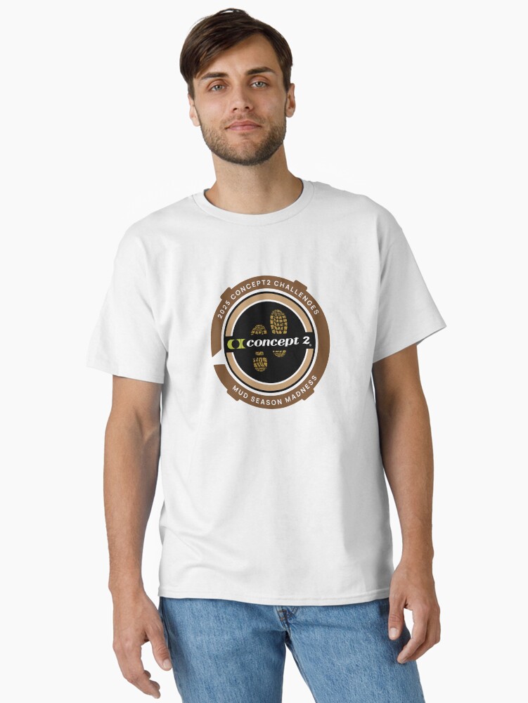 Thumbnail 2 of 7, Classic T-Shirt, 2025 Mud Season Madness Challenge designed and sold by concept2inc.