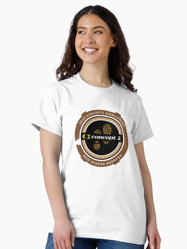 Thumbnail 1 of 7, Classic T-Shirt, 2025 Mud Season Madness Challenge designed and sold by concept2inc.