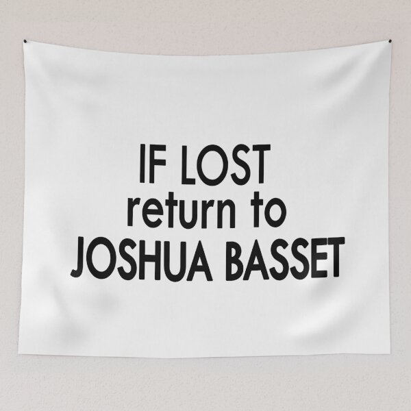 Artikelvorschau, bei Verlust zu Joshua Basset zurückkehren entworfen und verkauft von Sasya.