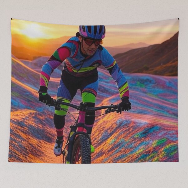 Item preview, Neon MTB Stoppie Shredder  designed and sold by GrizzlyCollective.