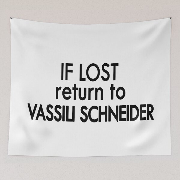 Item preview, if lost return to Vassili Schneider designed and sold by Sasya.