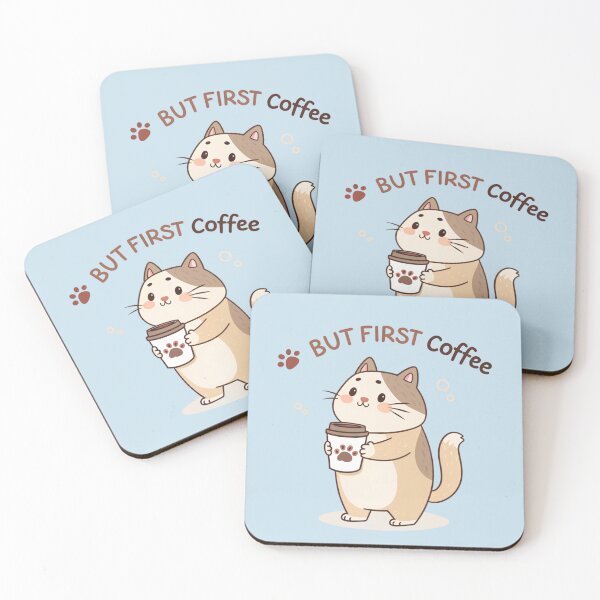 Item preview, But First, Coffee designed and sold by SignumShop.