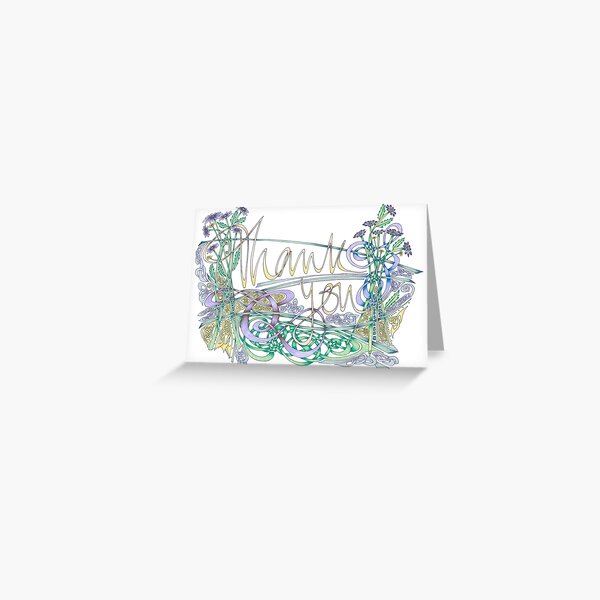 Thank You Greeting Card