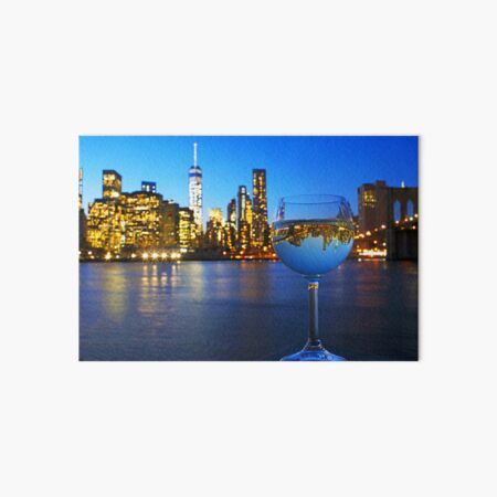 Artikel-Vorschau von MANHATTAN SKYLINE IM WEINGLAS, designt und verkauft von ORIGINAL PHOTOGRAPHY, & PHOTO BASED ART.
