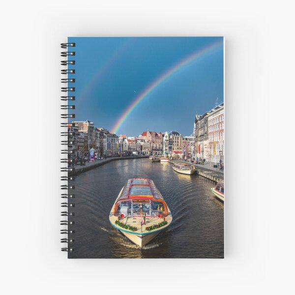 Item preview, Double Rainbow over Amsterdam designed and sold by SeanSmithArt.