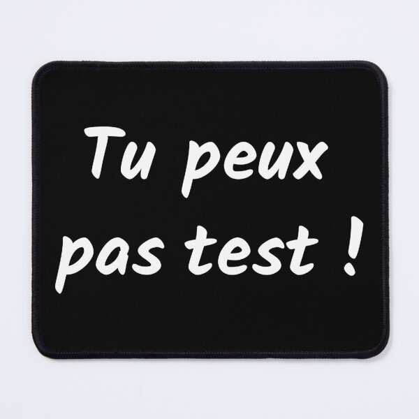 Item preview, You can't test! designed and sold by PariSeine.