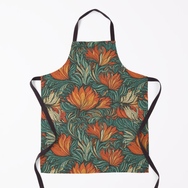 Item preview, Floral petals burst abstract pattern designed and sold by Designbes.
