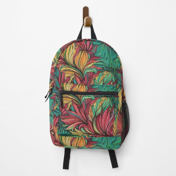 Item preview, Floral abstract burst pattern designed and sold by Designbes.