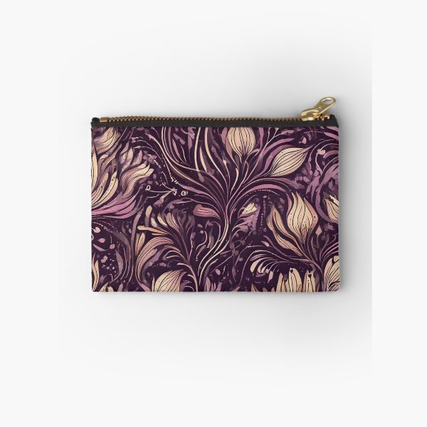 Item preview, Abstract florals curling stems pattern designed and sold by Designbes.