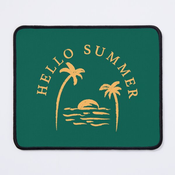 Item preview, Hello Summer Holiday Vintage Palm Trees Sun Waves designed and sold by SStarDesigns.