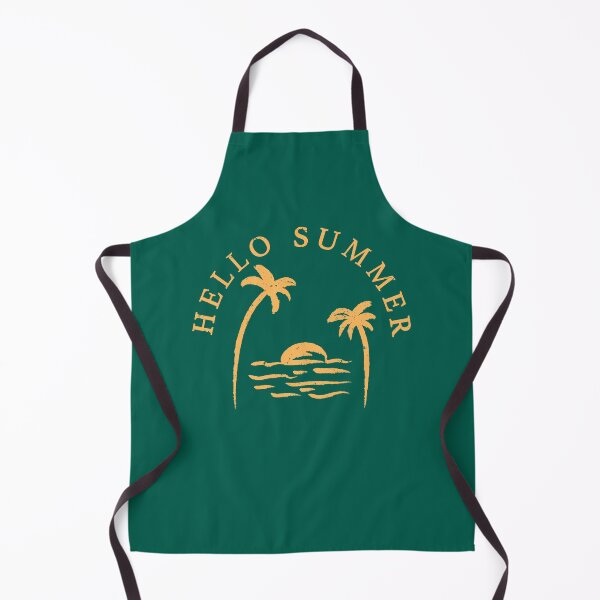 Item preview, Hello Summer Holiday Vintage Palm Trees Sun Waves designed and sold by SStarDesigns.