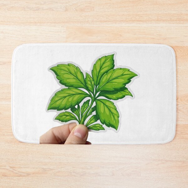 Item preview, Lush Green Leaf Sticker - Nature Eco Art Print designed and sold by ethnicdigital.