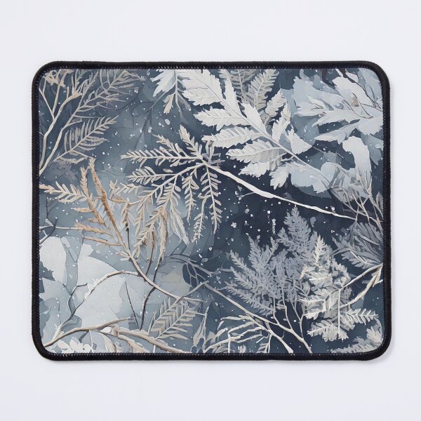 Item preview, Soft snow dusted branches with icy textures designed and sold by Designbes.