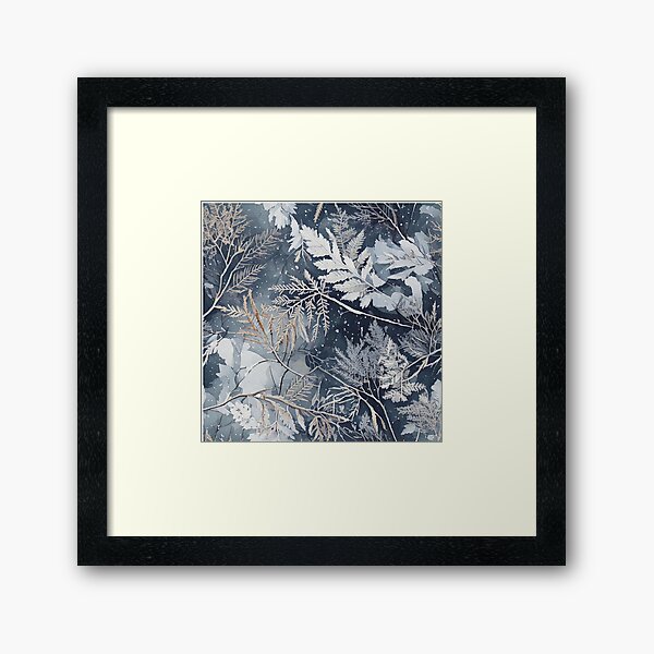 Item preview, Soft snow dusted branches with icy textures designed and sold by Designbes.