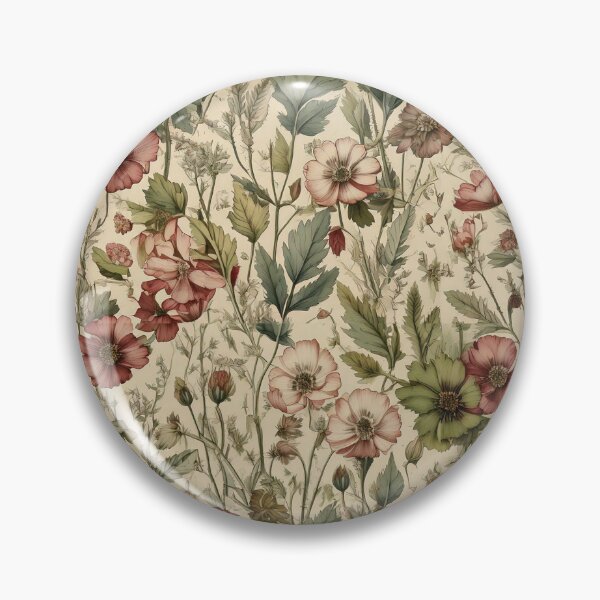 Item preview, botanical illustration of wildflowers designed and sold by Designbes.