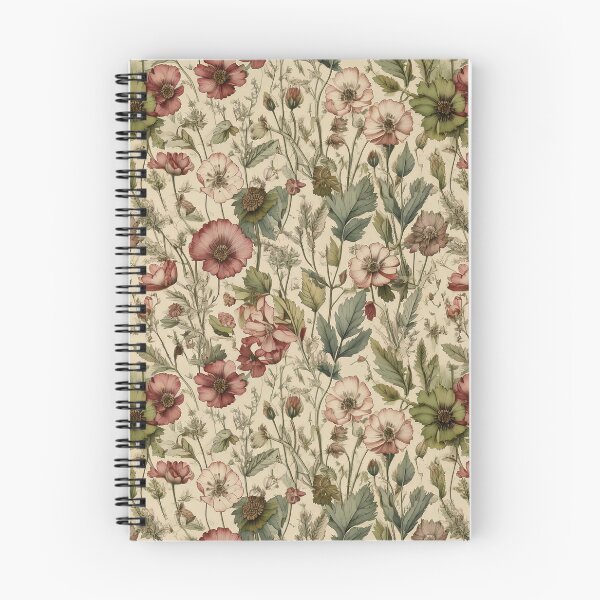 Item preview, botanical illustration of wildflowers designed and sold by Designbes.