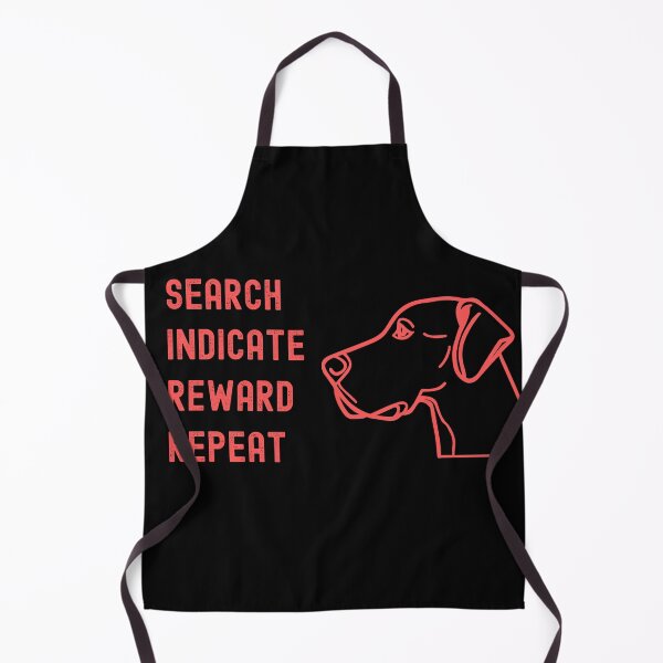Item preview, Search Indicate Reward Repeat T-Shirt For Scentwork With A Dog designed and sold by EvocatiVerse.