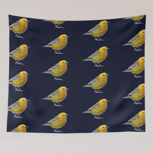 Item preview, Prothonotary Warbler White Alternate Design  designed and sold by designsasstultd.