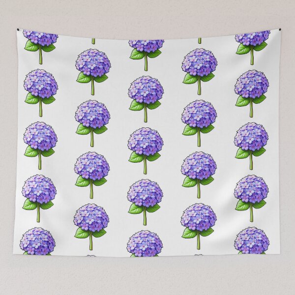 Item preview, Purple Hydrangea Blossom – Elegant Floral Aesthetic designed and sold by Fikuall.