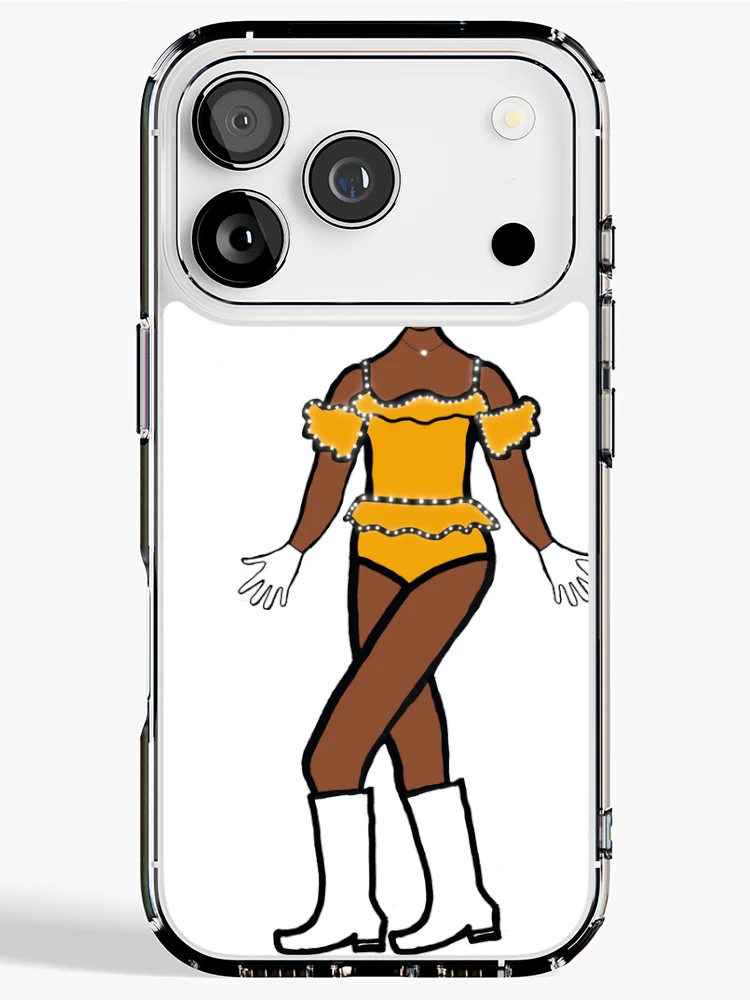 Thumbnail 1 of 5, iPhone Case, Gold Ruffle #1 designed and sold by TheStyleofU.