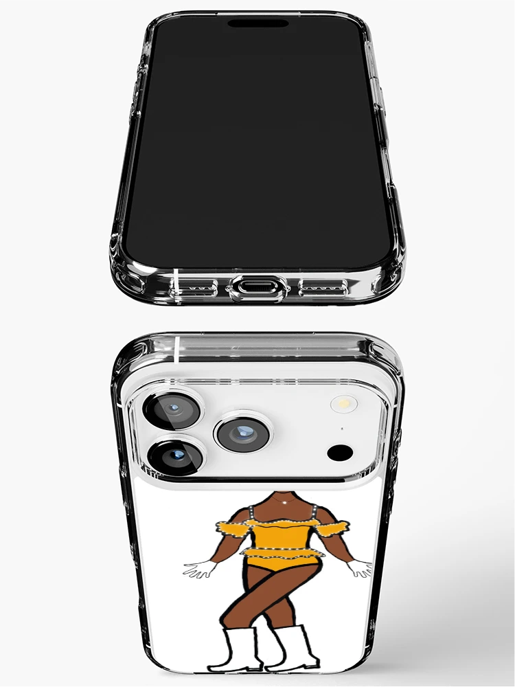 Thumbnail 3 of 5, iPhone Case, Gold Ruffle #1 designed and sold by TheStyleofU.