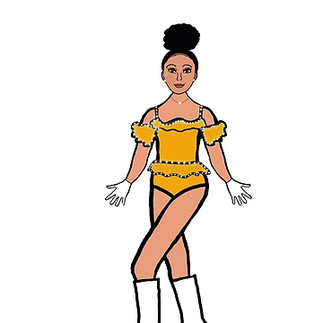 Artwork thumbnail, Gold Ruffle #2 by TheStyleofU