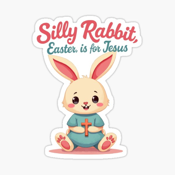 Item preview, Silly Rabbit Easter Is for Jesus designed and sold by thespecialtyhub.