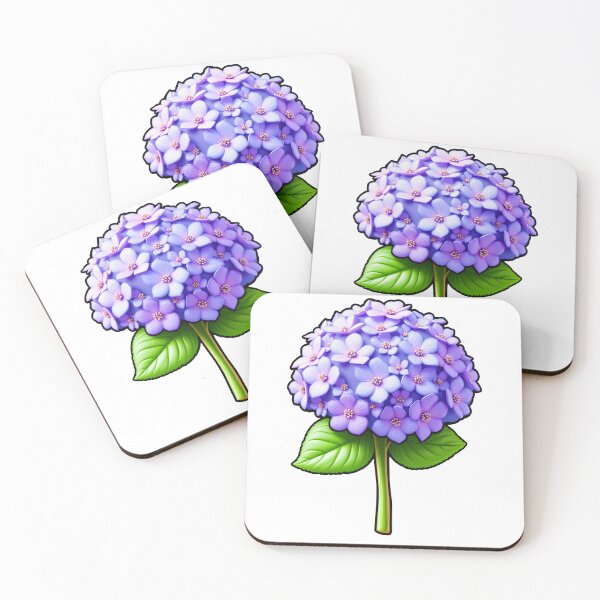 Item preview, Purple Hydrangea Blossom – Elegant Floral Aesthetic designed and sold by Fikuall.