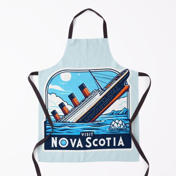 Item preview, Titanic’s Final Destination – Visit Nova Scotia (We Have Icebergs!) - Funny designed and sold by andrex66.