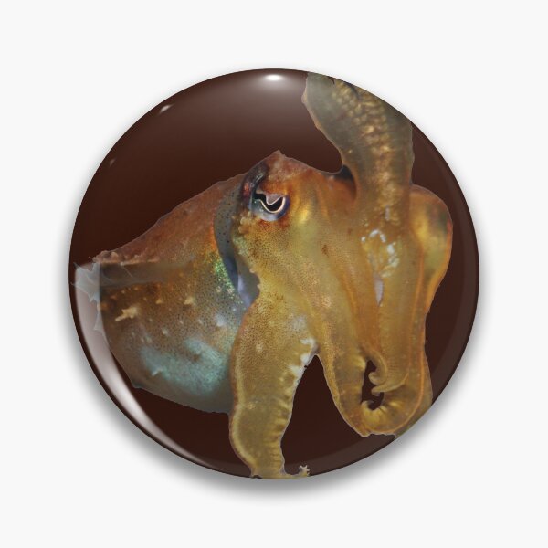 Item preview, Dramatic Yellow Cuttlefish designed and sold by ScubaPrincesss.