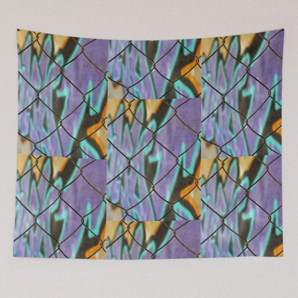 Item preview, Fenced-Off Graffiti  designed and sold by EmzMc123.