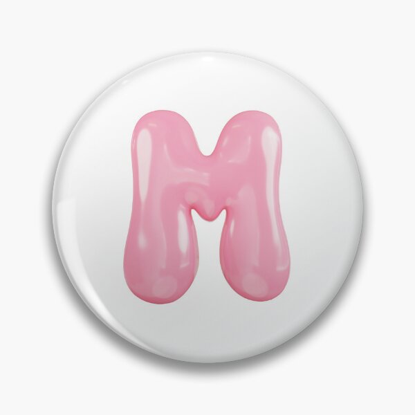 Item preview, M initial bubble letter  designed and sold by EmeryJH.