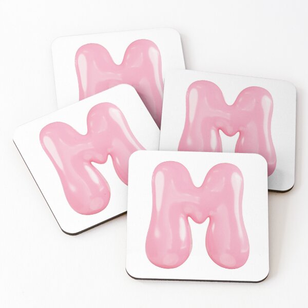 Item preview, M initial bubble letter  designed and sold by EmeryJH.