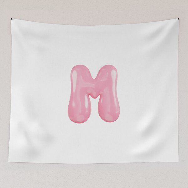 Item preview, M initial bubble letter  designed and sold by EmeryJH.